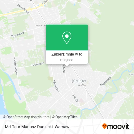 Mapa Md-Tour Mariusz Dudzicki