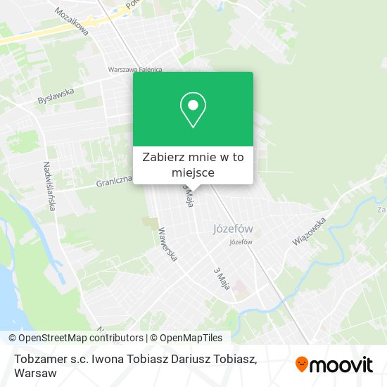 Mapa Tobzamer s.c. Iwona Tobiasz Dariusz Tobiasz