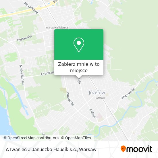 Mapa A Iwaniec J Januszko Hausik s.c.