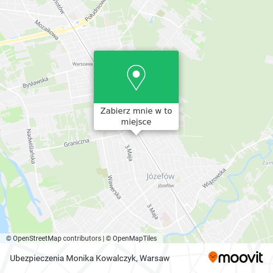 Mapa Ubezpieczenia Monika Kowalczyk