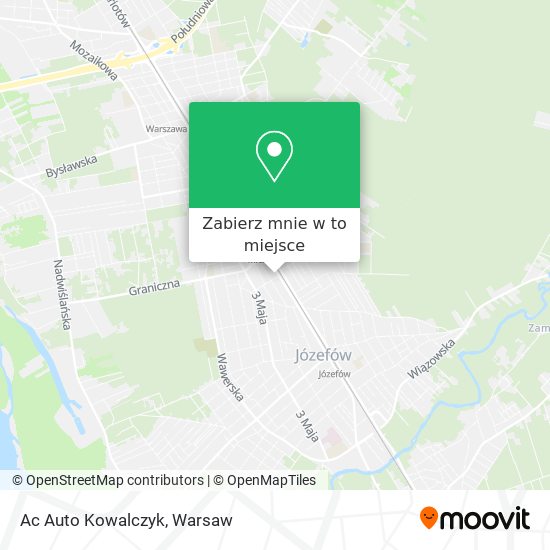 Mapa Ac Auto Kowalczyk