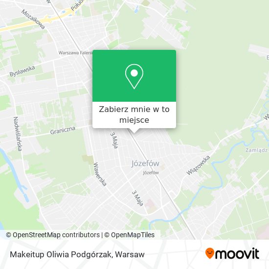 Mapa Makeitup Oliwia Podgórzak