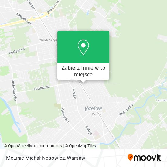 Mapa McLinic Michał Nosowicz