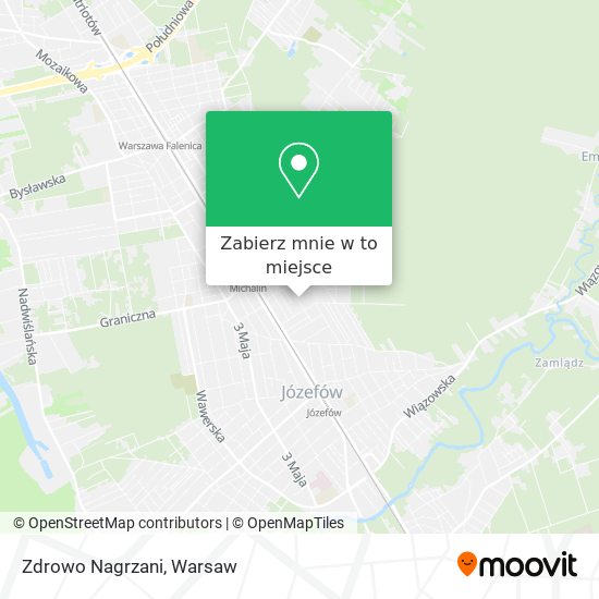 Mapa Zdrowo Nagrzani