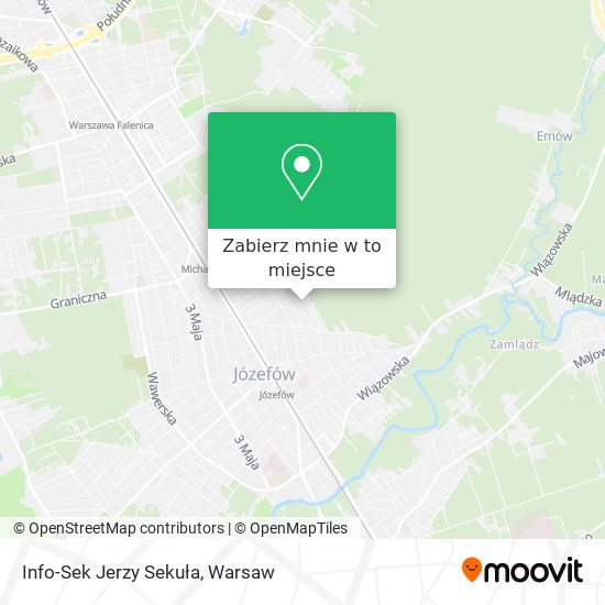 Mapa Info-Sek Jerzy Sekuła