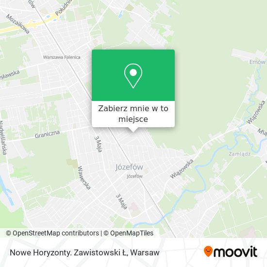 Mapa Nowe Horyzonty. Zawistowski Ł