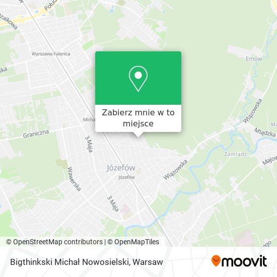 Mapa Bigthinkski Michał Nowosielski