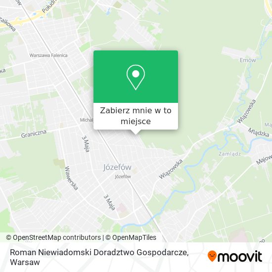 Mapa Roman Niewiadomski Doradztwo Gospodarcze