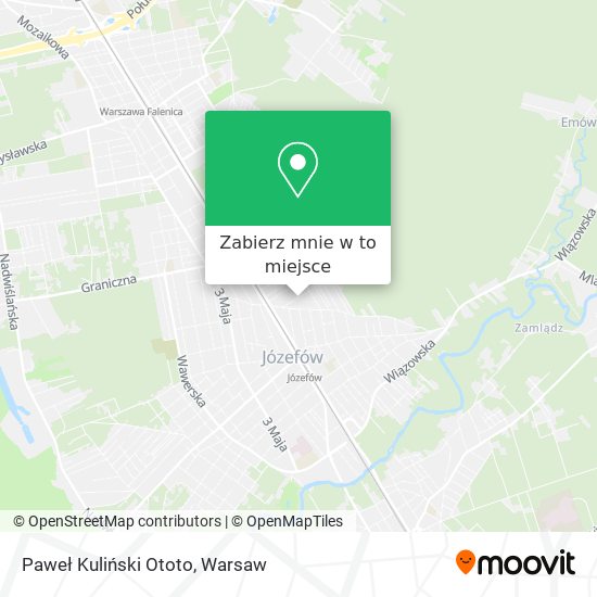 Mapa Paweł Kuliński Ototo