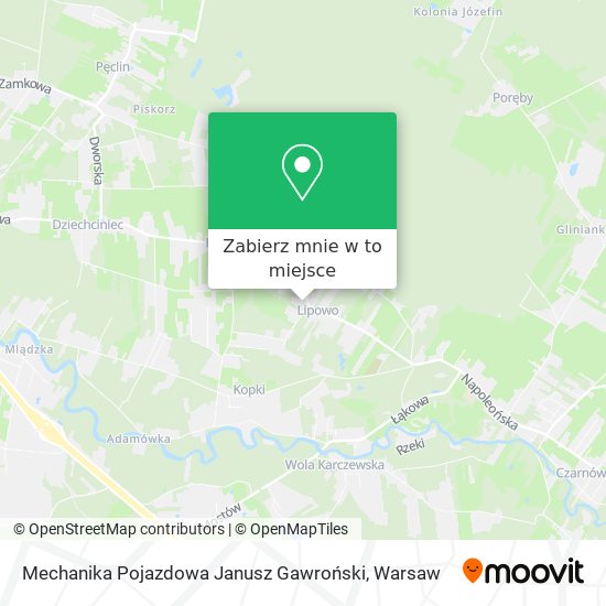 Mapa Mechanika Pojazdowa Janusz Gawroński