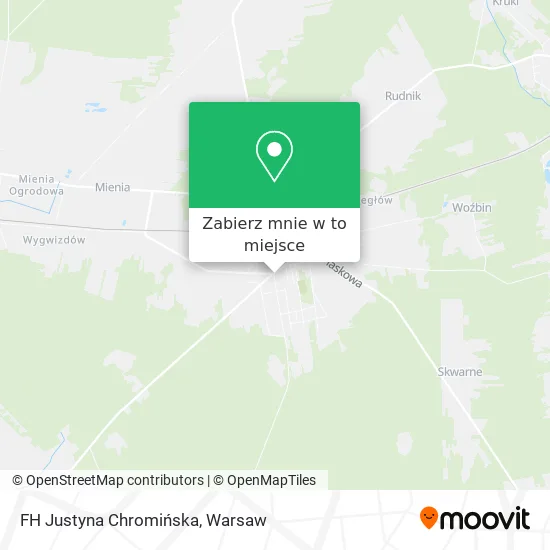 Mapa FH Justyna Chromińska