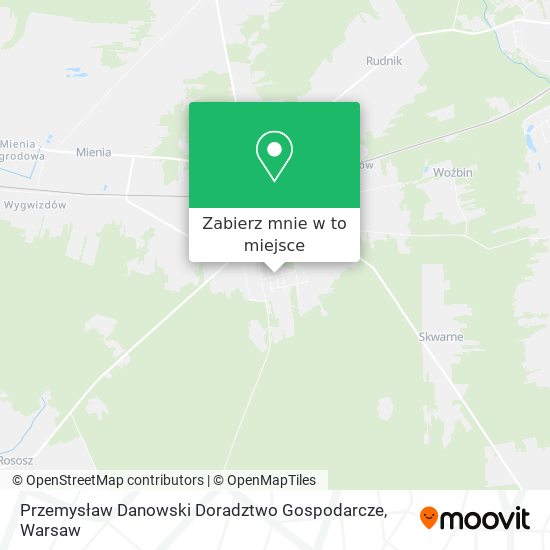 Mapa Przemysław Danowski Doradztwo Gospodarcze