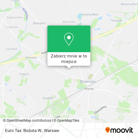 Mapa Euro Tax. Bożuta W.