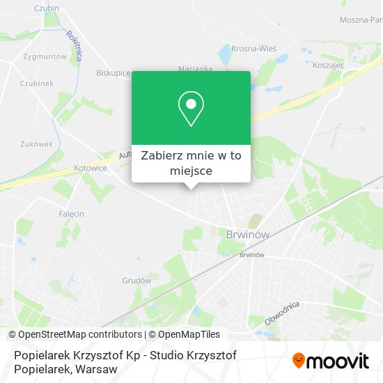 Mapa Popielarek Krzysztof Kp - Studio Krzysztof Popielarek