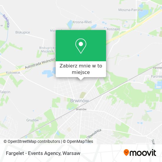 Mapa Fargelet - Events Agency