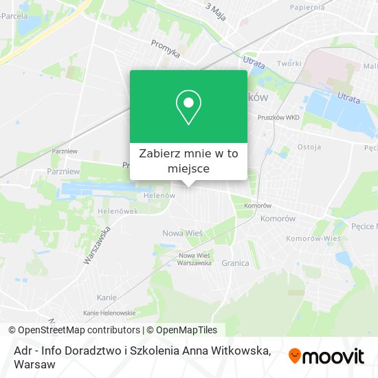 Mapa Adr - Info Doradztwo i Szkolenia Anna Witkowska