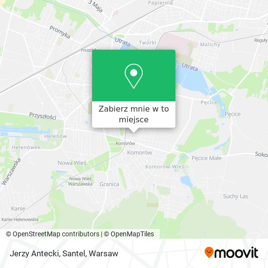 Mapa Jerzy Antecki, Santel