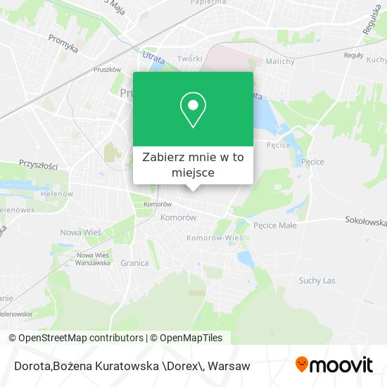 Mapa Dorota,Bożena Kuratowska \Dorex\