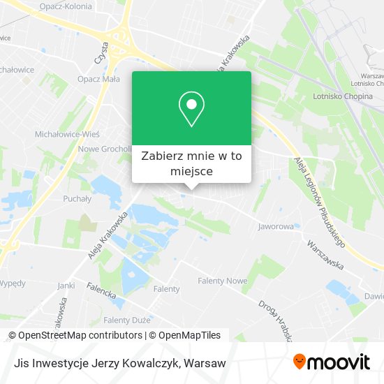 Mapa Jis Inwestycje Jerzy Kowalczyk