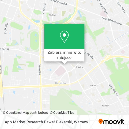 Mapa App Market Research Paweł Piekarski