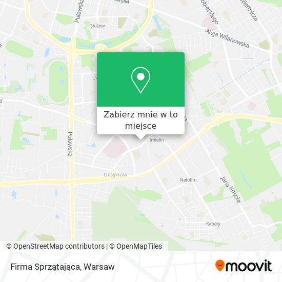 Mapa Firma Sprzątająca