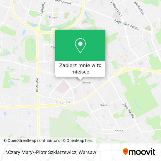 Mapa \Czary Mary\-Piotr Szklarzewicz