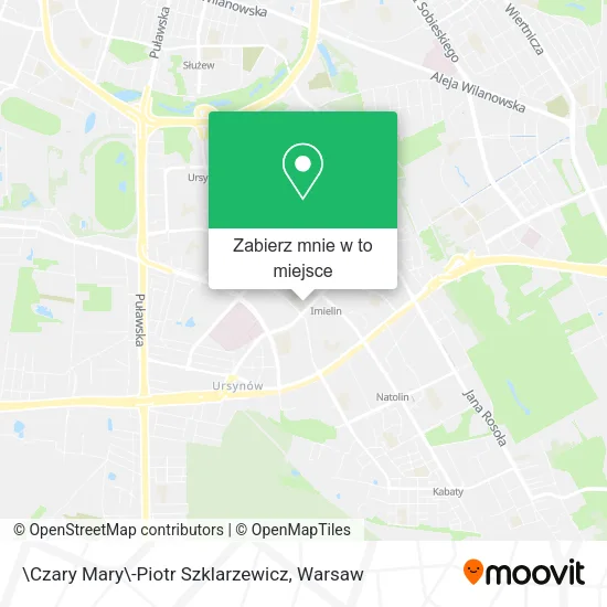 Mapa \Czary Mary\-Piotr Szklarzewicz