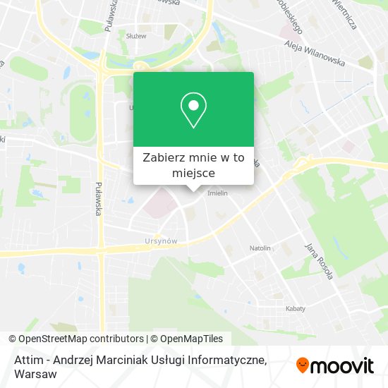 Mapa Attim - Andrzej Marciniak Usługi Informatyczne