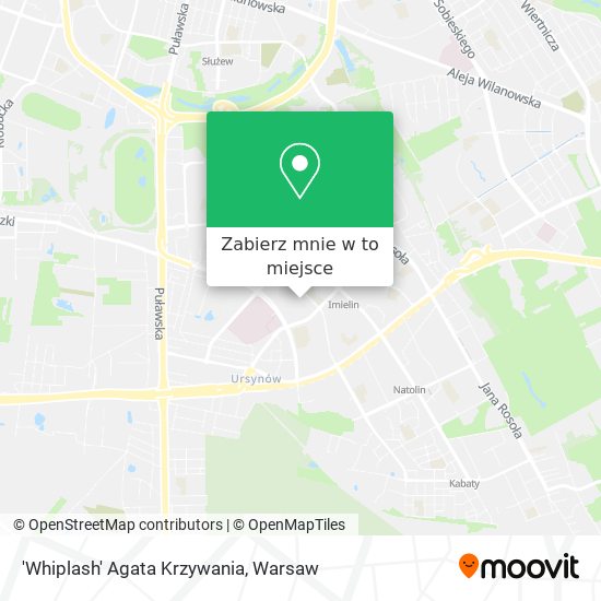 Mapa 'Whiplash' Agata Krzywania