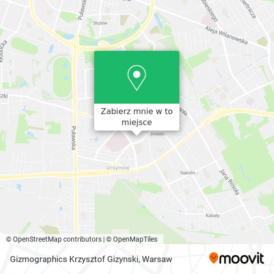 Mapa Gizmographics Krzysztof Gizynski