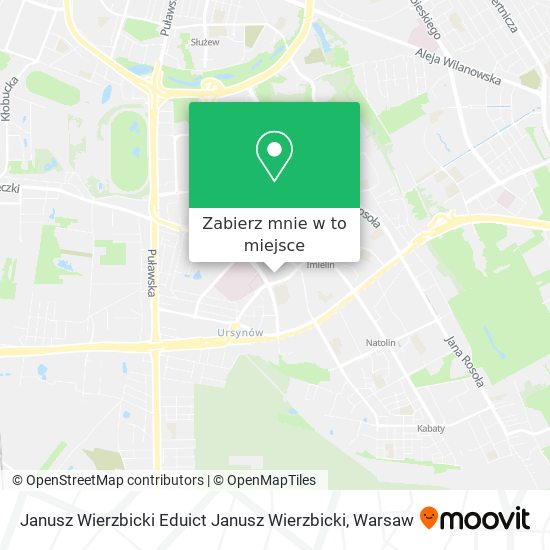 Mapa Janusz Wierzbicki Eduict Janusz Wierzbicki