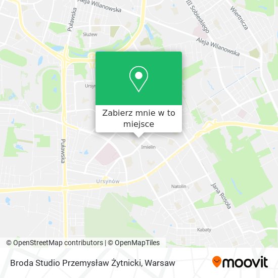 Mapa Broda Studio Przemysław Żytnicki