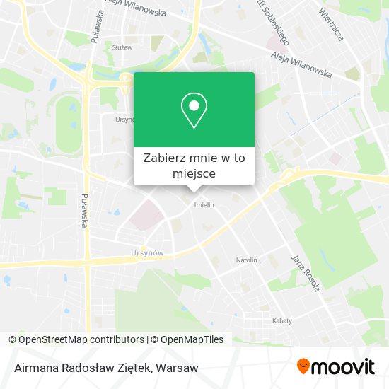 Mapa Airmana Radosław Ziętek