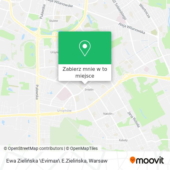 Mapa Ewa Zielińska \Evimax\ E.Zielińska