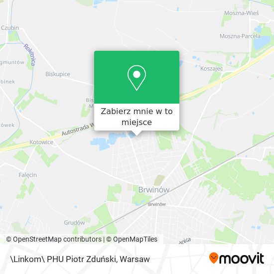 Mapa \Linkom\ PHU Piotr Zduński