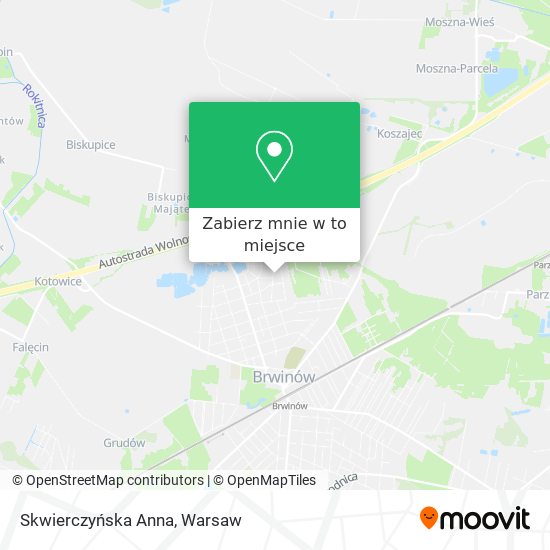 Mapa Skwierczyńska Anna