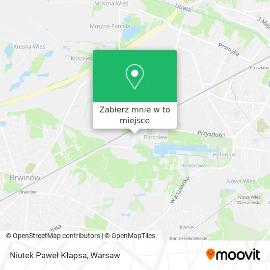 Mapa Niutek Paweł Kłapsa