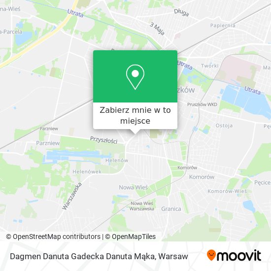 Mapa Dagmen Danuta Gadecka Danuta Mąka