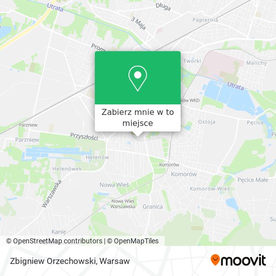 Mapa Zbigniew Orzechowski