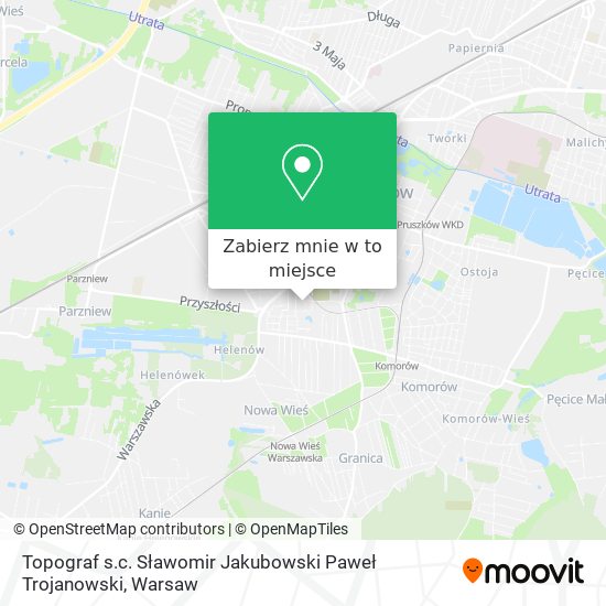 Mapa Topograf s.c. Sławomir Jakubowski Paweł Trojanowski