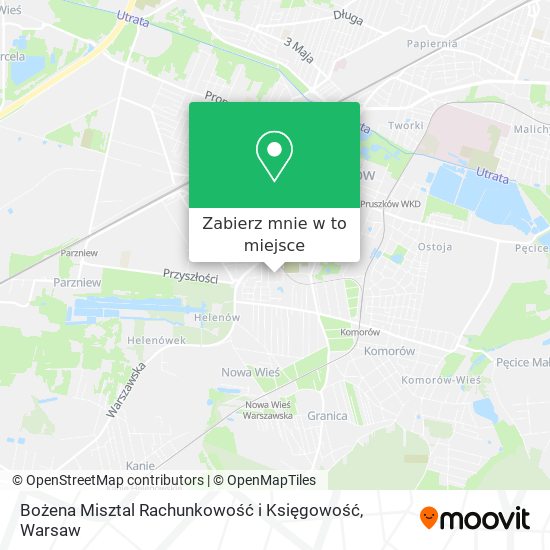 Mapa Bożena Misztal Rachunkowość i Księgowość