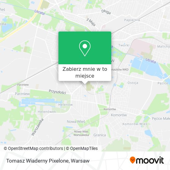 Mapa Tomasz Wiaderny Pixelone