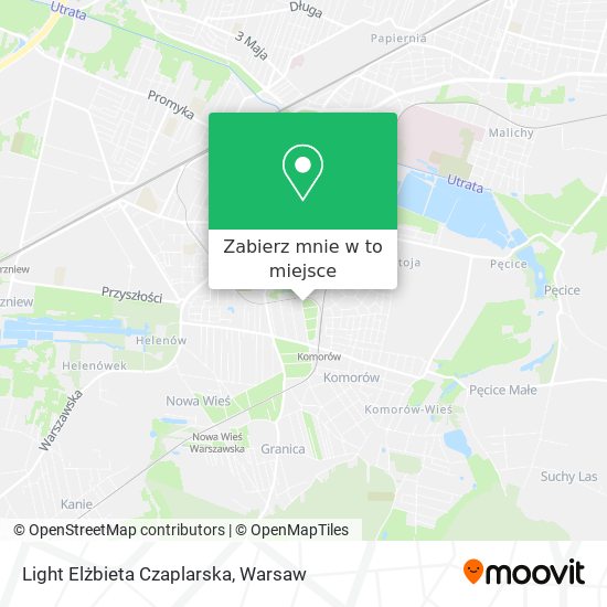 Mapa Light Elżbieta Czaplarska