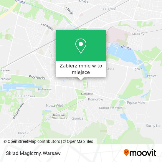 Mapa Skład Magiczny