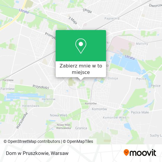 Mapa Dom w Pruszkowie