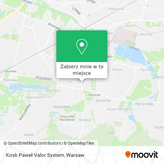 Mapa Kosk Paweł Valor System