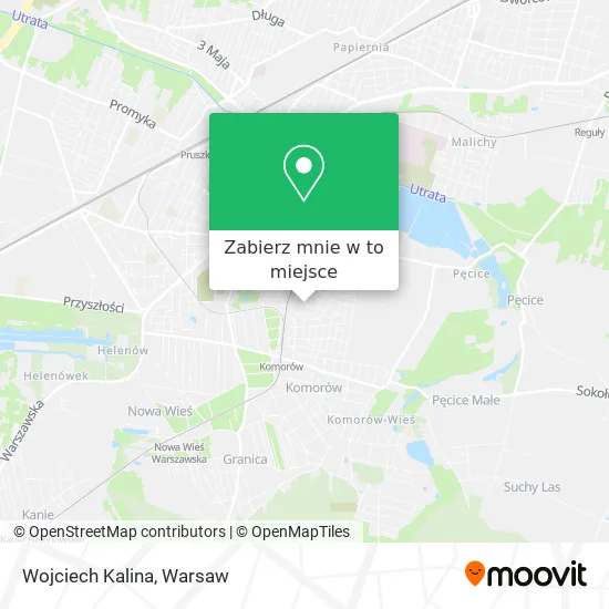 Mapa Wojciech Kalina