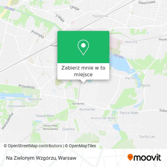 Mapa Na Zielonym Wzgórzu