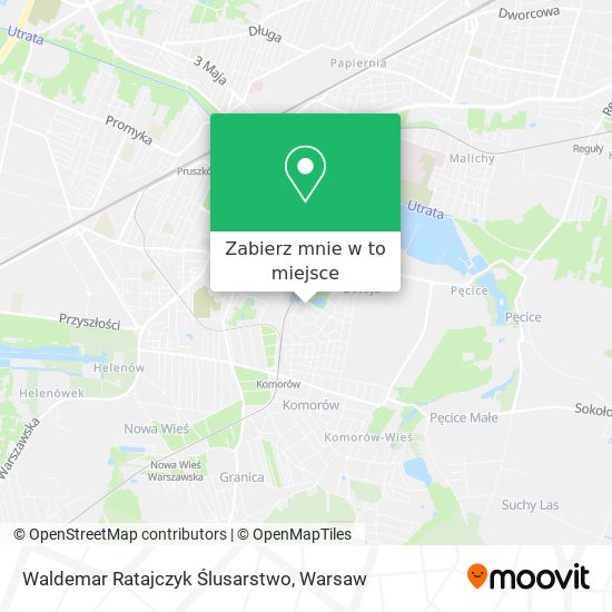 Mapa Waldemar Ratajczyk Ślusarstwo