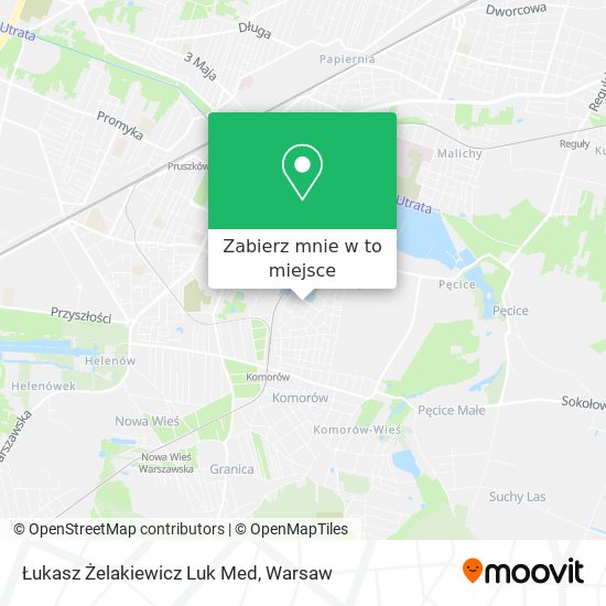 Mapa Łukasz Żelakiewicz Luk Med